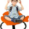 1 (1) Sensory Spinning Chair for Autism - Fish Therapeutic Swivel Seat for Autism & ADHD Chair Spin Chairs for Children Teens Improve Balance &Coordination