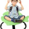 1 (6) Sensory Spinning Chair for Autism - Fish Therapeutic Swivel Seat for Autism & ADHD Chair Spin Chairs for Children Teens Improve Balance &Coordination