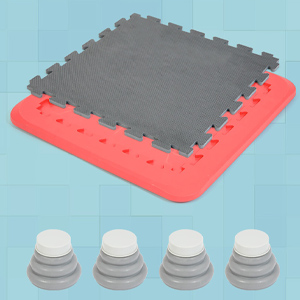 Autism Kids Trampoline,Sensory Jumping Workout Toys,25 Inch Mini Trampoline,Toddler Indoor Trampoline w/Non-Slip Base, Children Bounce Trampoline for Sensory Integration Training, Max Loaded 330 lbs,Good Gift for Children, [Energy Class A]