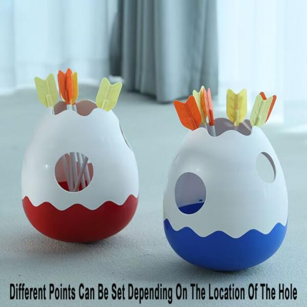 61Z1mpvsOdL._AC_SL1001_ 1set Pot-throwing Toys Kids Soft Bow Arrow Throwing Toys Tumbler Pitching Toys Outdoor,Parish Activities Parent-child Interactive