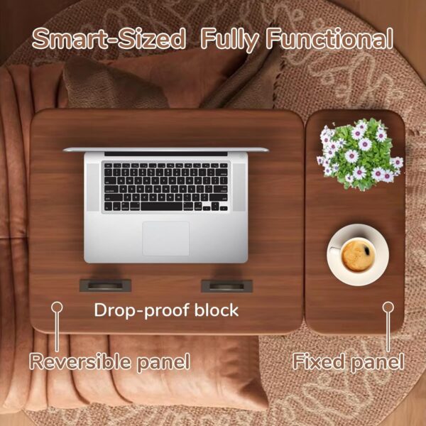 71HotPeBgkL._AC_SL1500_ Foldable Table Tray Bedside Laptop Table Home Bed Simple Desk Folding Mobile,Movable Overbed Table,deal Tray Desk For Laptop And Meals