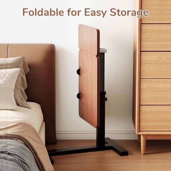 71bGlaO7jML._AC_SL1500_ Foldable Table Tray Bedside Laptop Table Home Bed Simple Desk Folding Mobile,Movable Overbed Table,deal Tray Desk For Laptop And Meals