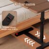 71mwaHCEe-L._AC_SL1500_ Foldable Table Tray Bedside Laptop Table Home Bed Simple Desk Folding Mobile,Movable Overbed Table,deal Tray Desk For Laptop And Meals