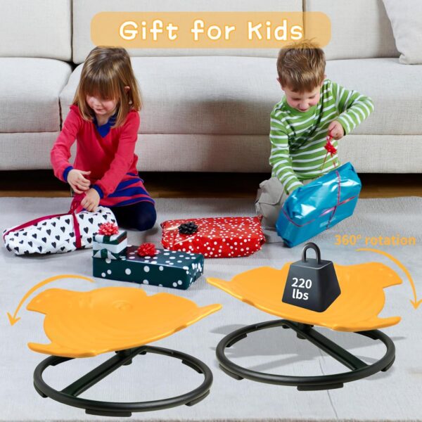 81AI9khE2tL._AC_SL1500_ Sensory Spinning Chair for Autism - Fish Therapeutic Swivel Seat for Autism & ADHD Chair Spin Chairs for Children Teens Improve Balance &Coordination