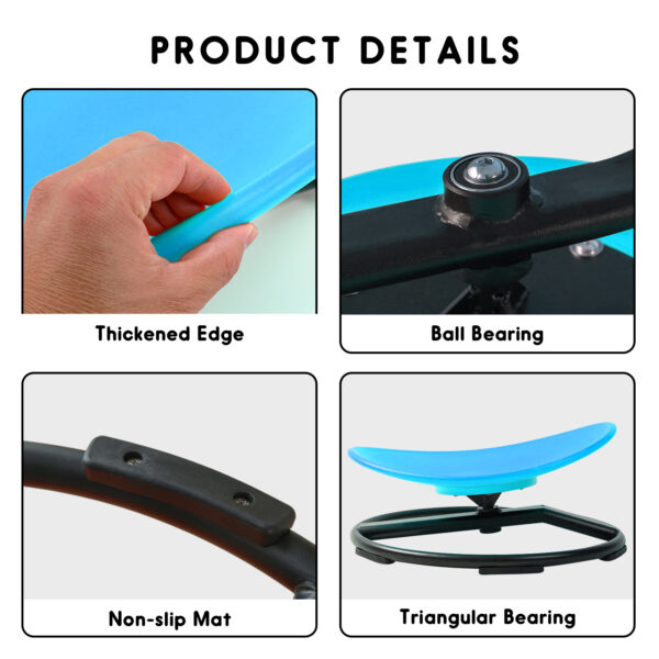 SKU_006 Spinning Chair for Autism, Sensory Spinning Toys for ADHD Kids ,Calming Spinny for Children’s Support - Non-slip Sit and Spin Sensory Spinning Seat