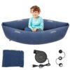 Version 1.0.0 Inflatable Sensory Chair for Kids, Sensory Toys for Autistic Children, Pea pod Sensory Chair with Pump - ADHD Chair Provide Sensory Input & Therapeutic Compression,Inflatable Peapod for Children, Includes Electric Air Pump