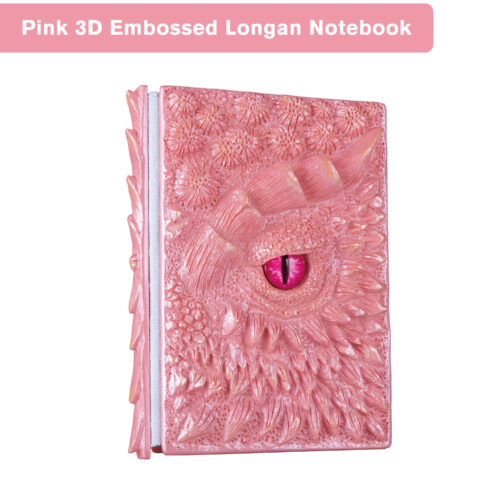 3D Dragon Eye Notebook - Embossed Hardcover Journal with Vintage DesignEmbossed Notebook with Blank Paper, Perfect for Dragon Lovers, Hardcover Travel Notepad for Writing, Sketchbook, Collection, Gift A5