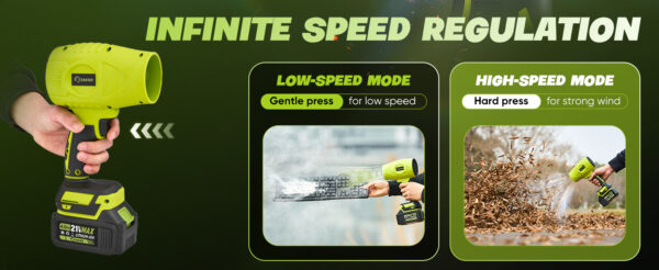 17afa98a-ec3a-47be-9a78-9a4c79115ec6.__CR0,0,1464,600_PT0_SX1464_V1___ Leaf Blower Cordless with Battery | Cordless leaf blower, 1000g Blowing Force, 1200 CFM Airflow, 50 Minutes Runtime, | Snow Blowing, Lawn Care, Patio, Blowing Leaves