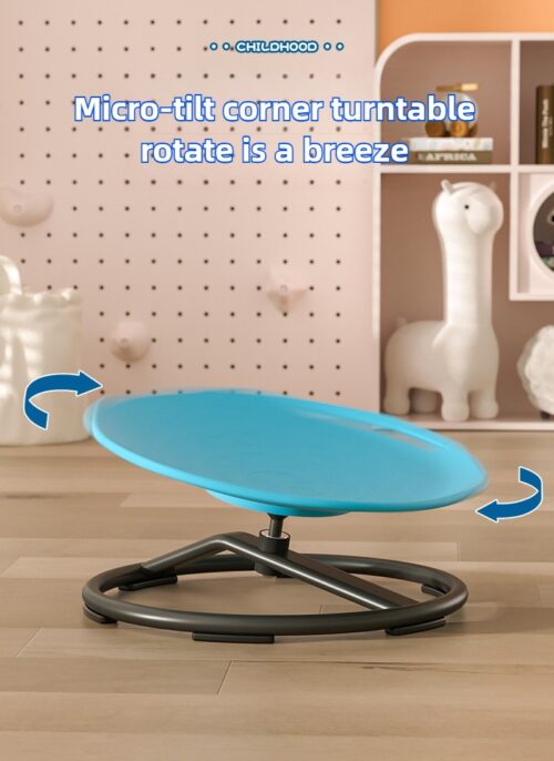 Spinning Chair for for Autism Kids，360° Kids Swivel Seat Chairs with Armrests, Training Body Coordination, Sensory Equipment Toys for Autism & ADHD
