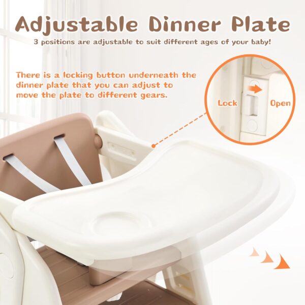 71wwTw3I3UL._AC_SL1500_ Folding Toddler Learning Tower, Adjustable Height Step Stool with Safety Bar,Kitchen Step Stool and Baby HighChair Set,Standing Tower for kitchen Counter Bathroom